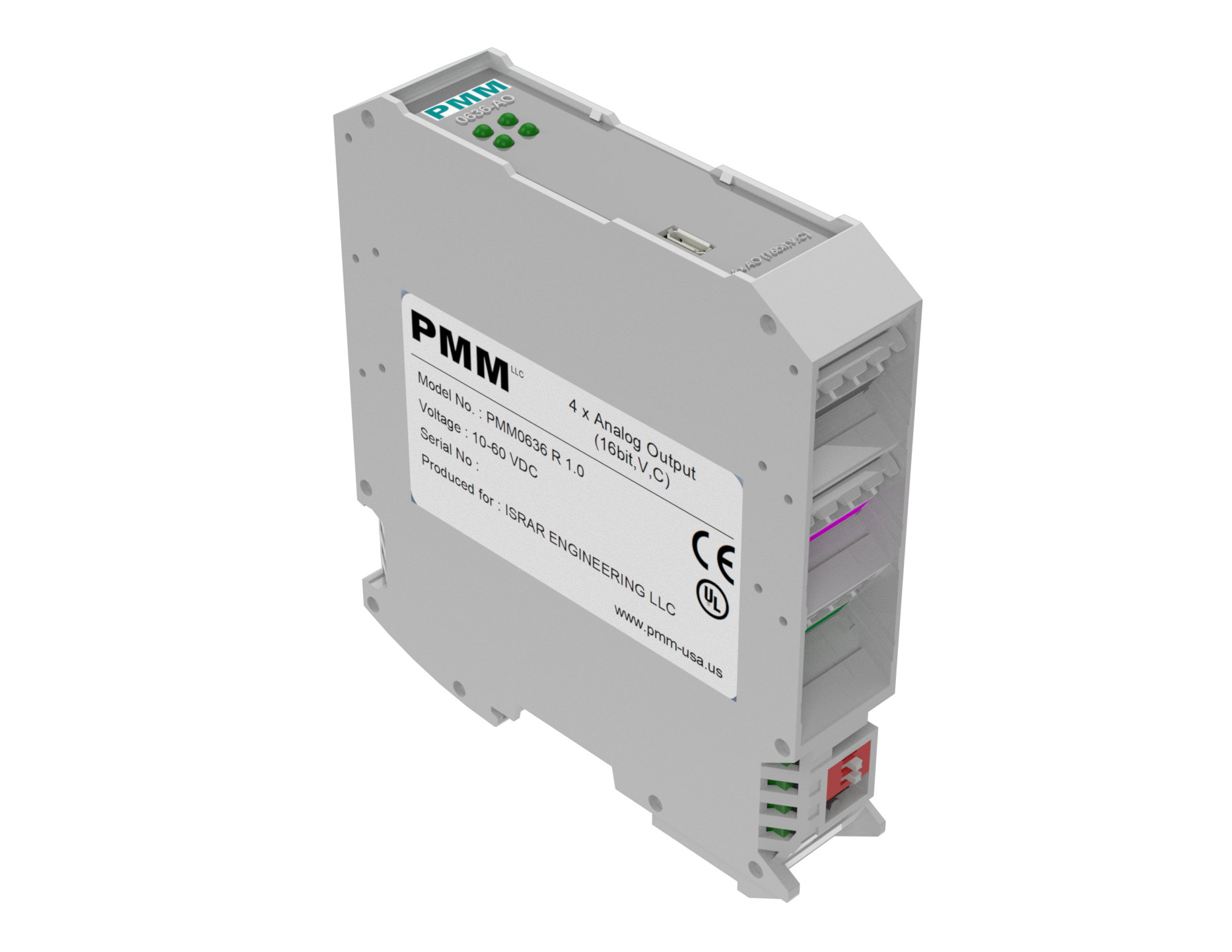 PMM0636X side view